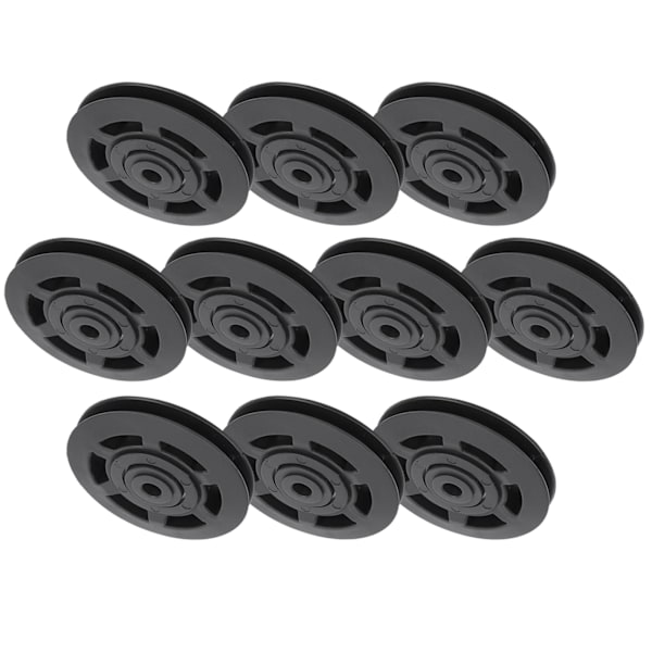 10 st/set 95MM Universal Nylon Lager Remskiva Hjul Byte Gym Fitness Utrustning