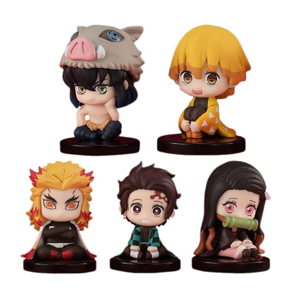 Anime Karaktärsdocka Tecknad Docka Prydnader PVC Prydnader för Sovrum Sängbord Vardagsrum