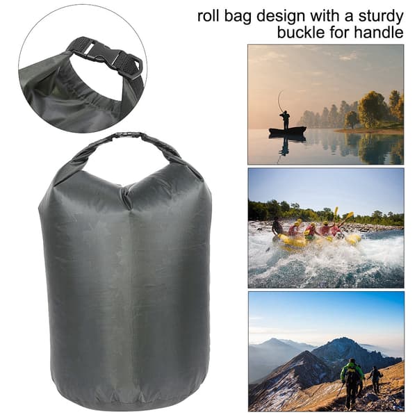 Bærbar vandtæt taske til udendørs aktiviteter til camping, drifting, vandreture (40L)