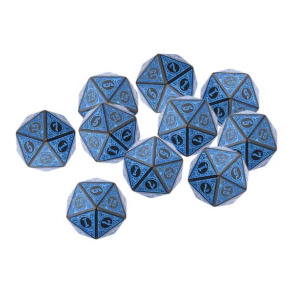 10 kappaletta monitahoisia noppia kulutusta kestävät tarvikkeet MTG-lelulahja RPG:hen