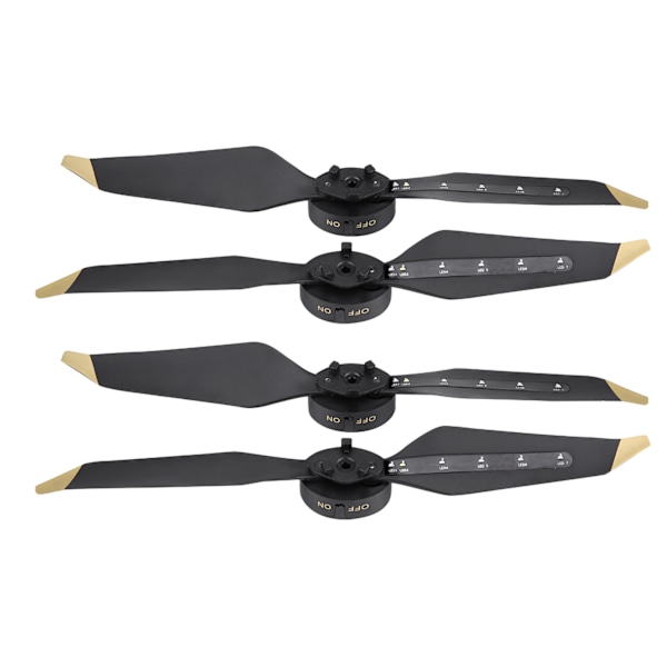 RC Drone Oppladbare Hurtigutløsing LED 8331 Propeller for DJI Mavic Pro Platinum (2 Par)