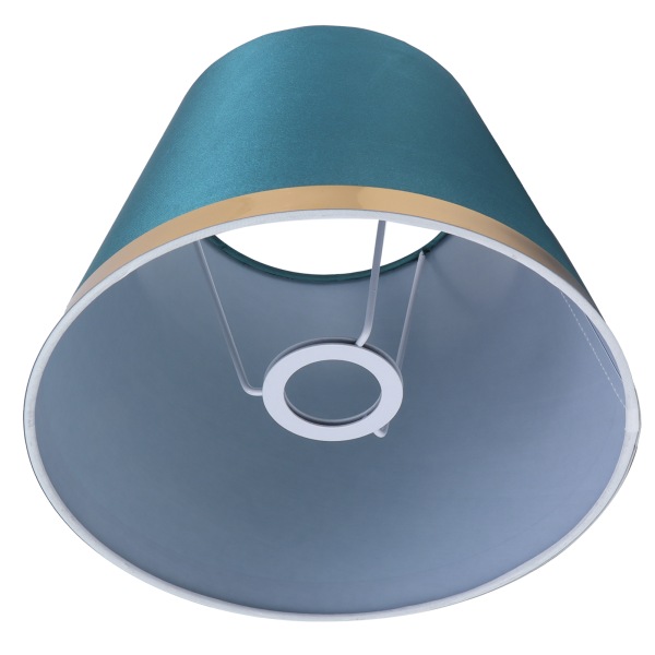 Stoflampeskærm Moderne lampeskærm i europæisk stil til E27 Bordlampe GulvlysforsyningerPX127 Grøn