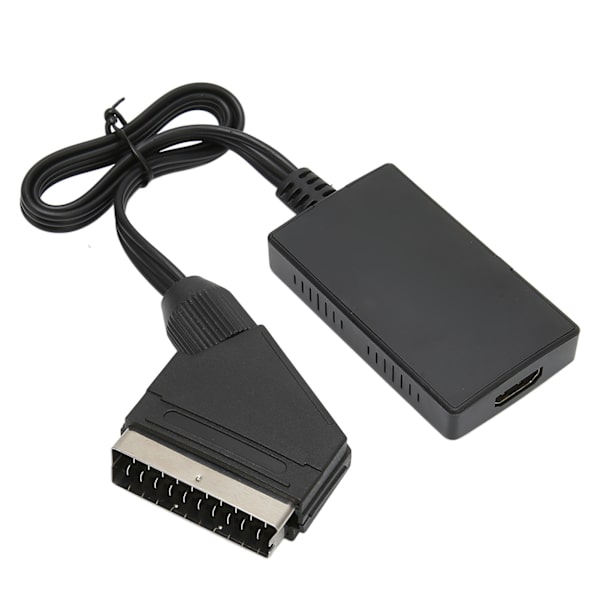 Scart till HD Multimedia Interface-adapter stöder 720P 1080P-växling Full HD-videokonverterare för DVD-box