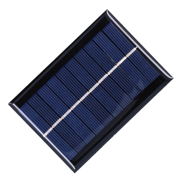 1W 5V solpanel polykristallint silikon solcellsepoxiark för fartyg Flygplan utomhus solljus