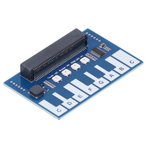 Minipianomodul expansionskort kapacitiv pekstyrenhet TTP229 I2C-gränssnitt för Micro:bit