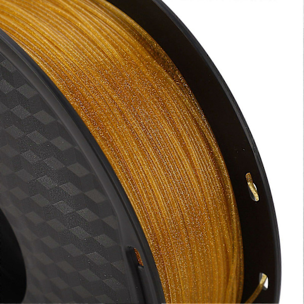 3D Print Forbrugsmateriale PLA Filament God Lysgennemgang Guldfarve 3D Printer 1.75mm Filament