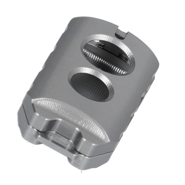 Nøglebeskyttende etui nøglering cover CNC aluminiumlegering passer til Yamaha NVX 125/155 XMAX 250 Aerox 155Grå