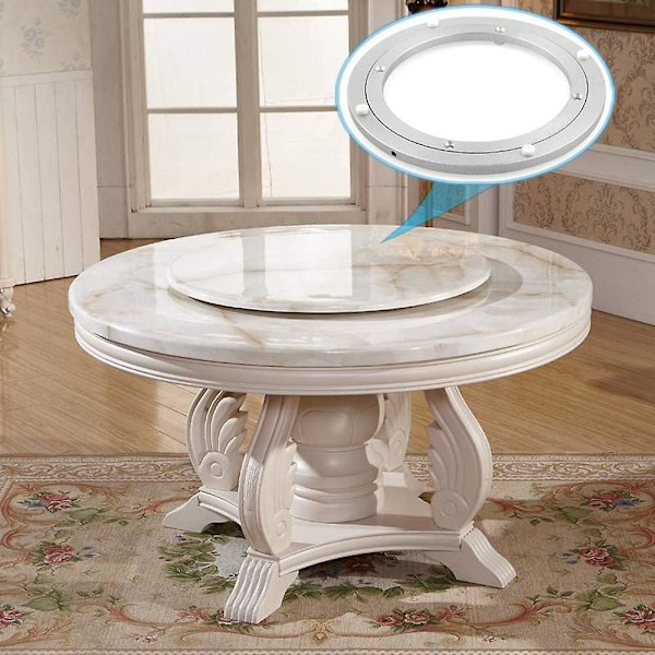 Tungt 6 Tums Aluminium Lazy Susan Rotationsfatlager för Matbord