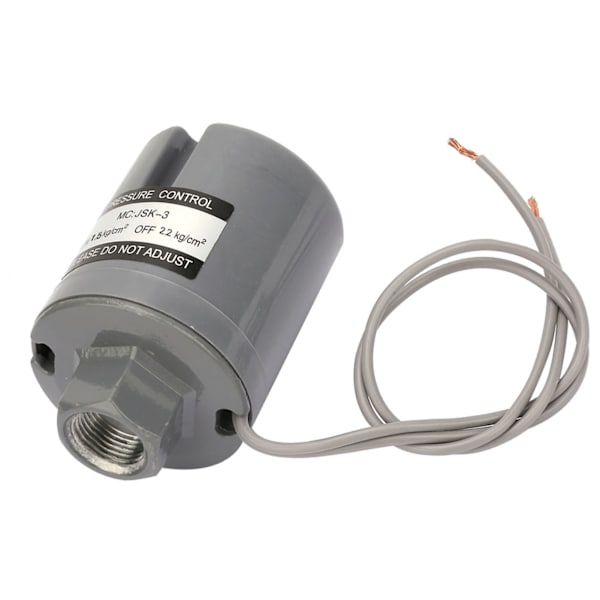 220V G3/8" indvendigt gevind automatisk vandpumpetrykkontaktcontroller (1,5-2,2 KGF /c㎡)