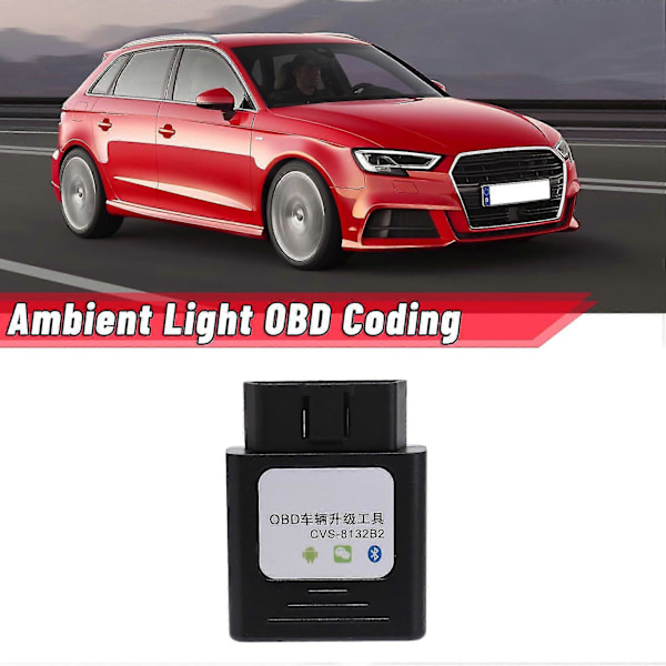 Bil Ambient Light OBD-kodning kompatibel med A//GLC/GLA//CLA-klass - A3/A4L/A5/A6L/A7/A8L/Q2L/Q3/Q5/Q5L/