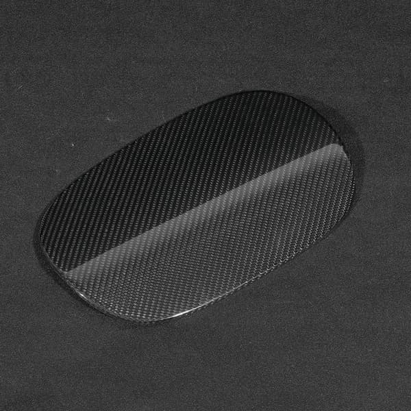 Karbonfiber drivstofftankdeksel trim passer til Porsche Panamera 971 2017-2019