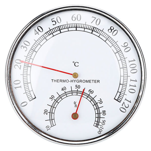 Bastutermometer Hygrometer Inomhustemperatur Fuktighetsmätare Bastutillbehör