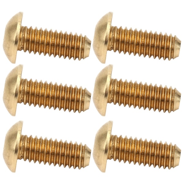 50 kpl kuusiokantaruuvit puolipyöreä pää Puhdas kupari Laitteistotarvikkeet Kiinnikkeet M4 x 10 mm