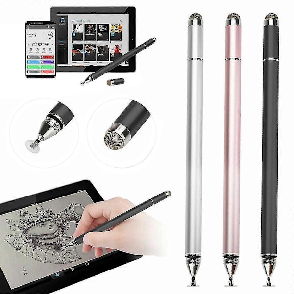 Stylus Penn Erstatning Kapasitiv Berøringsskjerm Stylus Blyant Universal Stylus Berøringspenn