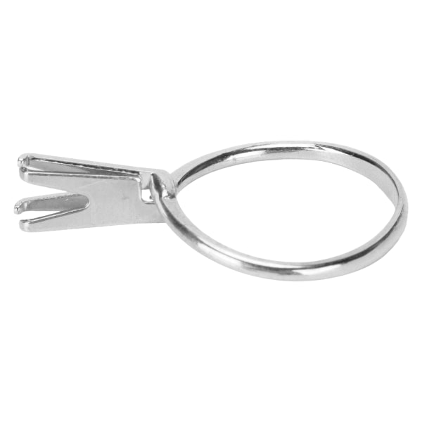 Ring Blank Support 4 Claw Form Visuellt Stål Ring Spring Prong Tool för juvelerare Silver