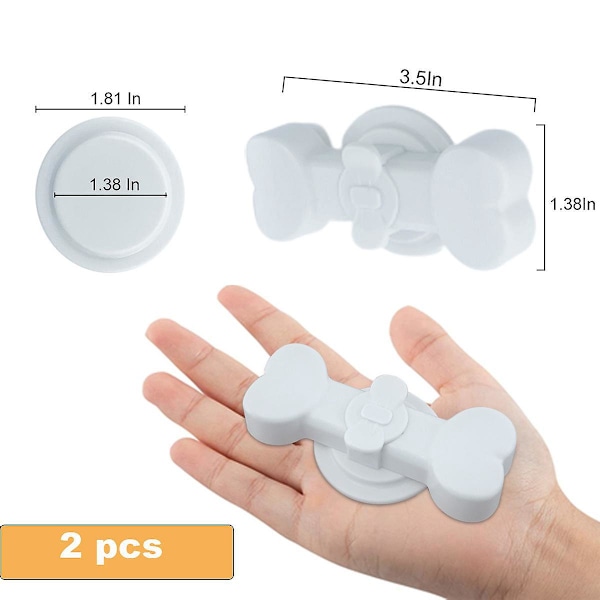 2 stk. Vægmagnet Squishy Bækken Træningsmåtte Magnetisk Holder