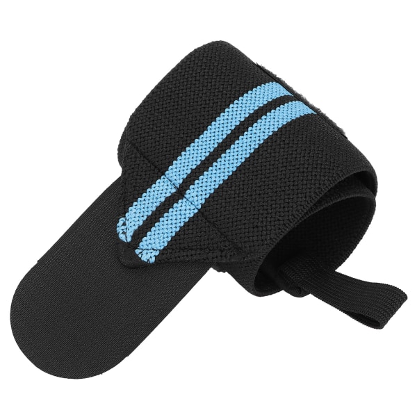 Wrist Wraps Vægtløftning Professionel Gym Fitness Workout Håndledsstøtte seler Blå