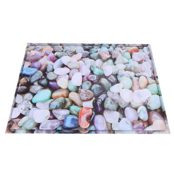Lattia-seinä 3D-tarra Kivikuvio Vedenpitävä Kulutusta kestävä Hyvä tiivistys 40 x 60cm/15,7 x 23,6 tuumaa