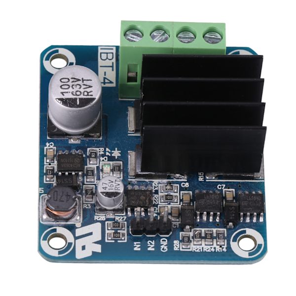 Stor strøm 50A H-bro Høyeffekt Enkanals Motor Driver Modul