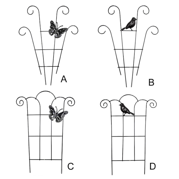 Trädgårdsspaljé i rostfritt stål för klätterväxter Vine Plant Support Spaljé för Vines C C