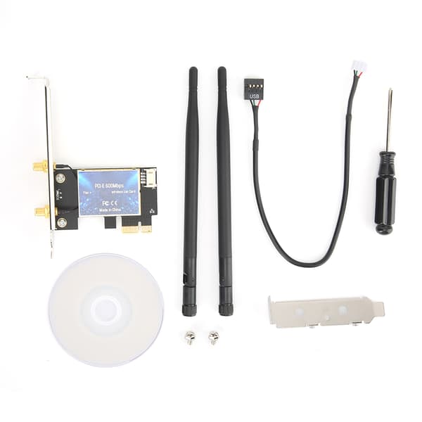 EDUP LAN-kort EP9619 600M Dual Band PCIE Trådlös 4.0 Adapter Datortillbehör