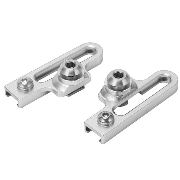 2 stk cykel C klemme bremseklods aluminiumslegering forlængelse C Caliper Adapter Bremser til landevejscykler Sølv