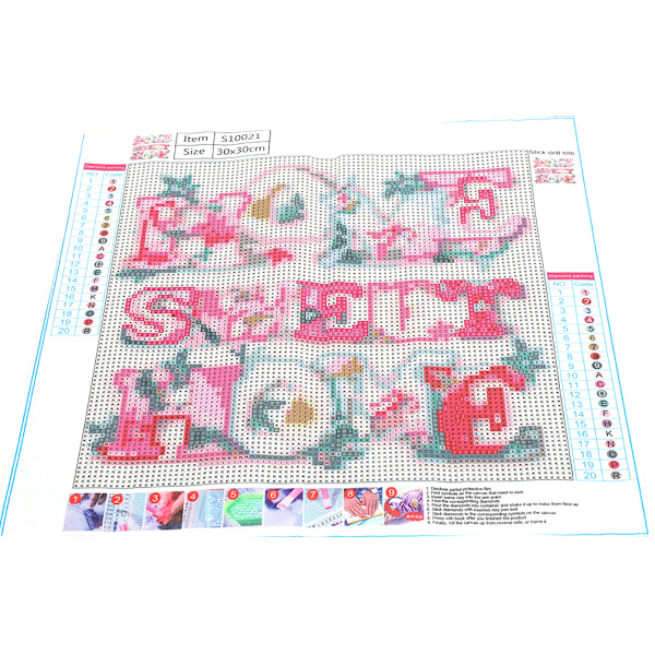 DIY 5D Diamantmaleri Landskab Broderi Kors Sting Hjem Kunst Dekorativt KitS10021