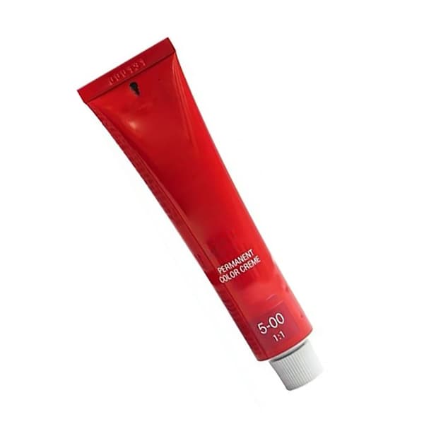 2st Svart Mörkbrun Permanent Färgkräm Permanent Hårfärg Grå Hårtäckning 60ML
