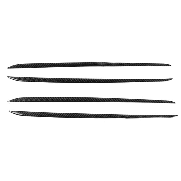 Karbonfiber Innendørs Dørpanel Stripe Trim Bil Interiør Tilbehør Passer for X1 E84 2011‑2015 LHD RHD