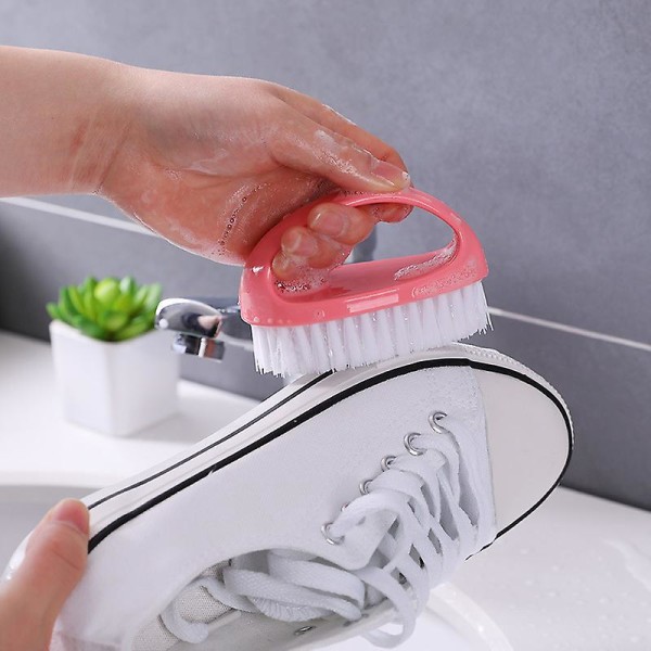 Multifunktionell Candy Color Plast Sho Cleaning Brush Set