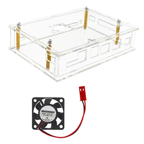 För Banana Pi F3 -F3 Akrylskal Transparent Skyddande