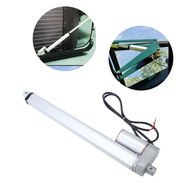 JS TGZ U1 lineær aktuator Elektrisk likestrømsmotor 30 mm s 300N 12VDC IP45 aktuator (300 mm )