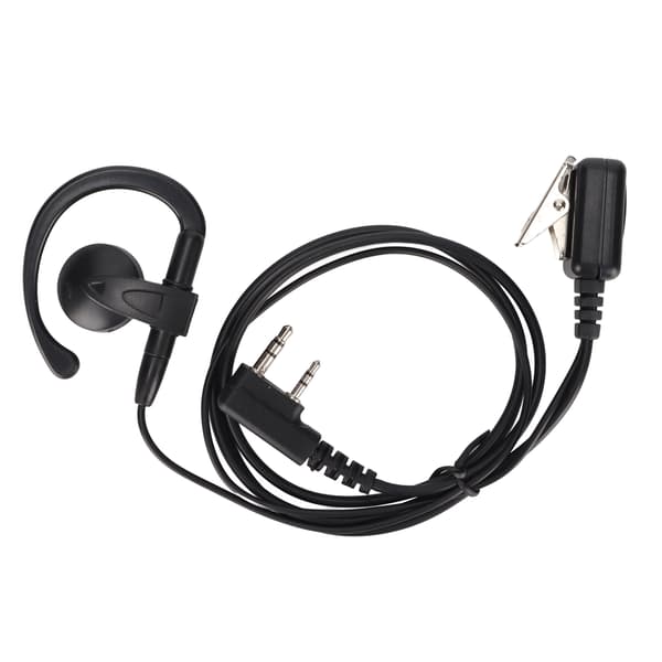 G Form Walkie Talkie Headset med Mikrofon til Kenwood Baofeng