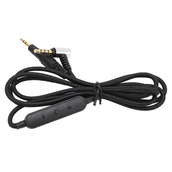 3,5 mm hörlurskabel headset ljudsladd passar för Audio-Technica ATH-M50X M40X M70X