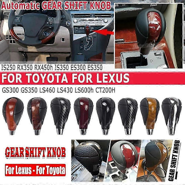 Girskiftknott for Lexus GS350 GS450h GS460 LS460 LS600h RX350 RX450h ES350 IS250 2008 2009 2010 2011 Bil Styling Alternativer 5