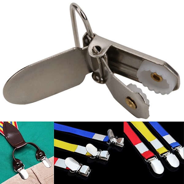 20 STK Metal Sut Sut Clips Suspender Snap til tøj dekoration Projekt Craft 20 stk