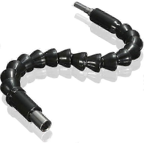 Flexibel Förlängningsaxel Borr Flexibel Borr 1/4' Hex Skaft Hållare Flex Borradapter Magnetisk Anslutningsdrivaxel Spets Svart Universal