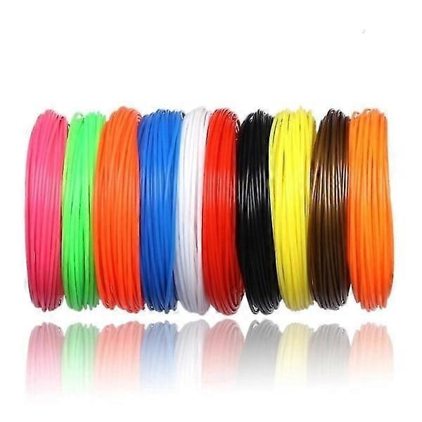 Ny 100m 10 pla-193 refill 3d håndtag plastik til 3d pen