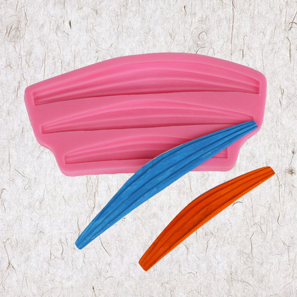 3 storlekar bandform DIY silikonform för bakning fondant cupcake dessert
