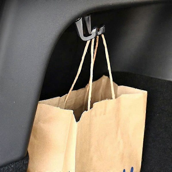 Bagagerumskrog til Tesla Model Y 2020 2021, Bagagerums Organizer Krog til indkøbsposer Zekai