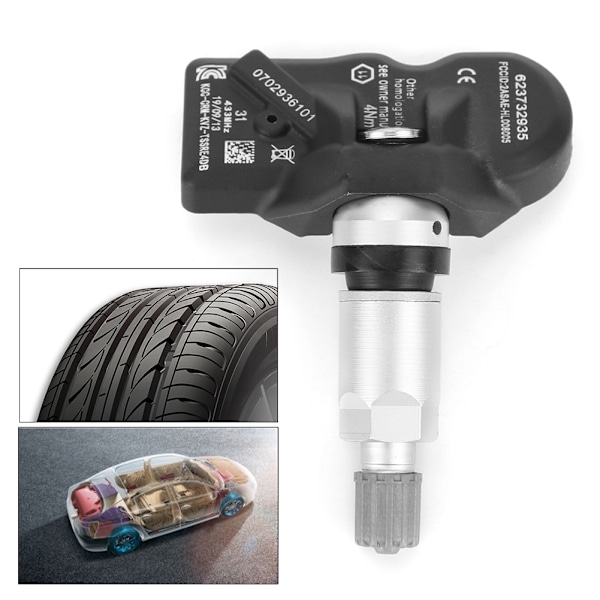 Däcktrycksensor TPMS 36106798872 OE passar till X1 X3 X4 Z4