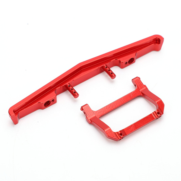 RC Front Bumper Aluminium Alloy Connector for AXIAL SCX24 C10 1/24 RC Car Upgrades PartsRed