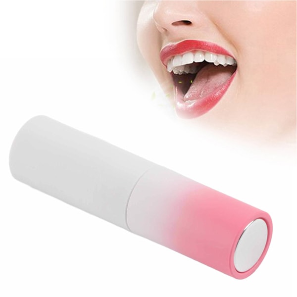 Växtextrakt smak Oral Spray Portable Breath Spray Breath Freshener för dålig andedräkt 8 ml vit persika