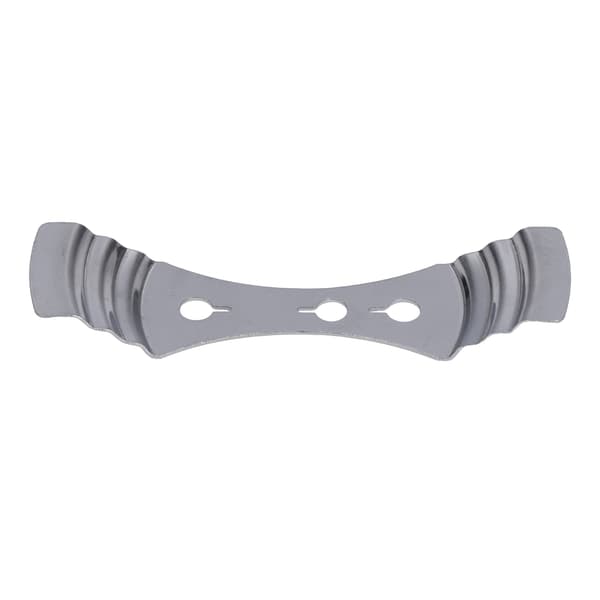 20 STK Lysvekeholder 3 Hull Sentreringsenheter Sølv Rustfritt Stål for DIY Lysfremstilling