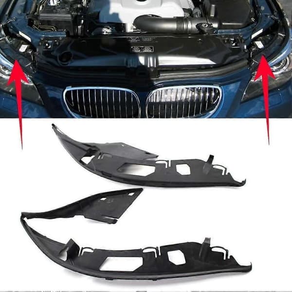 Venstre og højre forlygteglasforsegling til BMW 5-serie E60