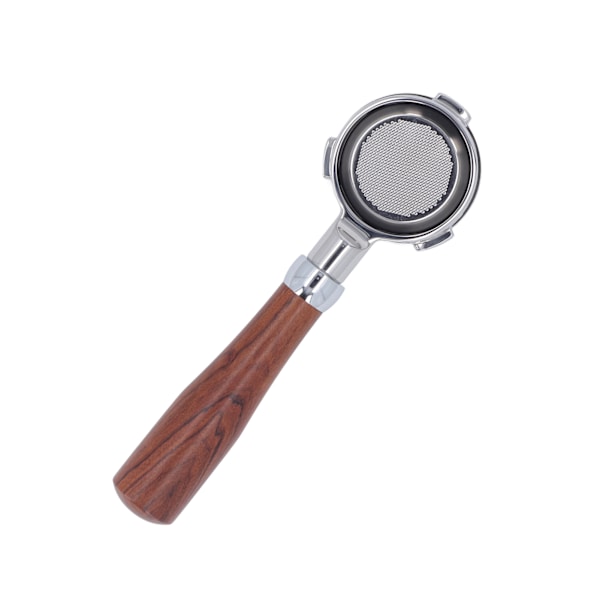 58mm Pohjaton Portafilter Massiivipuukahva Ruostumattomasta Teräksestä Valmistettu Suodatin Irrotettava 3 Korva Kahvi Portafilter Barsetto E Pyöreä Rengas Punainen Hapan Oksa