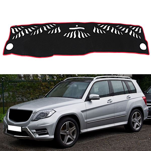 Auton kojelaudan välttävä valopäällys, instrumenttialustamatto, sopii GLK 2012-2015