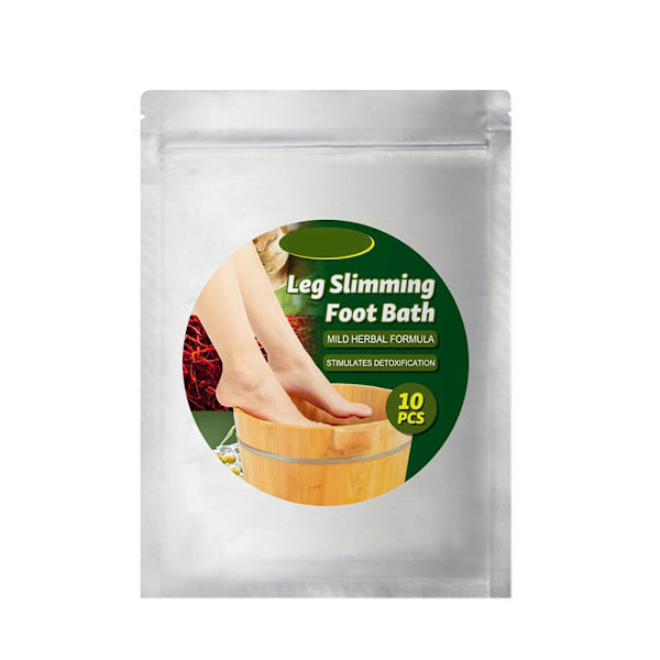 Malört Fot Soak Pack Ingefära Fot Badväska Ben Bantning Fot Badväska Fotvård