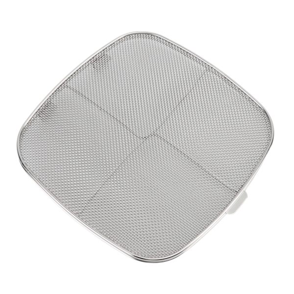 Fritöses stänkskydd 304 Rostfritt stål Dubbeldäck Fritöses stänkskydd för Oval Grillmaskin Hem