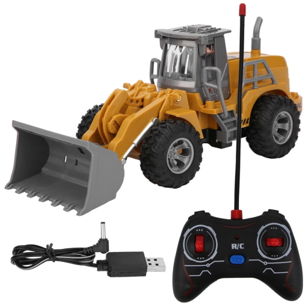RC Engineering Van 2.4G Fjärrkontroll Pushdozer Plast Barnleksak Modell Bil Kid Present